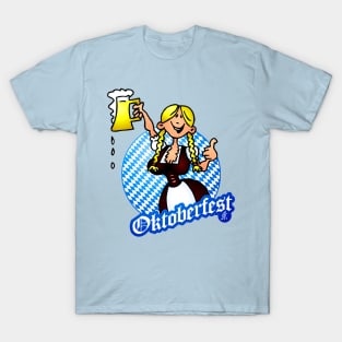 Oktoberfest - girl in a dirndl T-Shirt